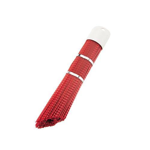 衛生ササラブラシ斜め(樹脂製)赤 3セット