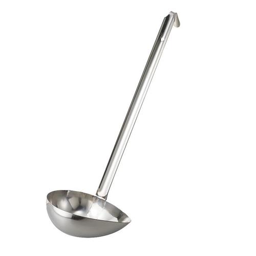 18−8横口溶接レードル400cc鶏油レードル×4