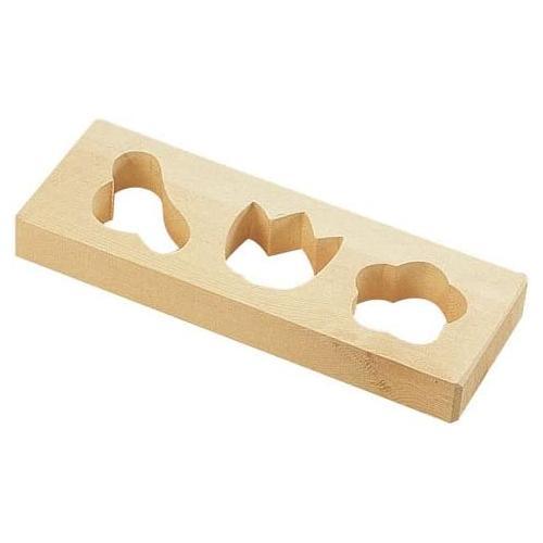 桧物相型3穴(松竹梅) 5セット