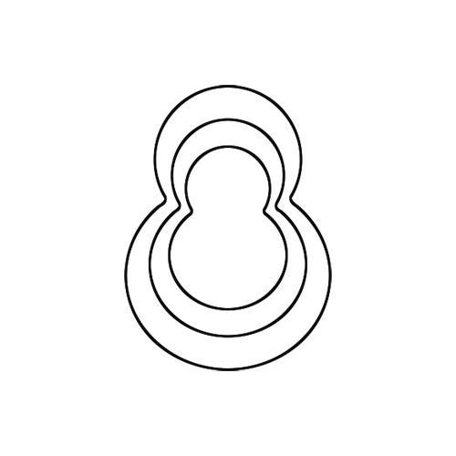 たかもりの生抜雪だるま中#2 16セット