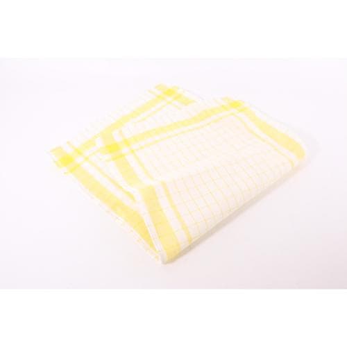 半麻格子ダスター黄 1セット(12枚入)