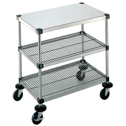 弁慶シェルフワゴン3段4−3−B−2M−10