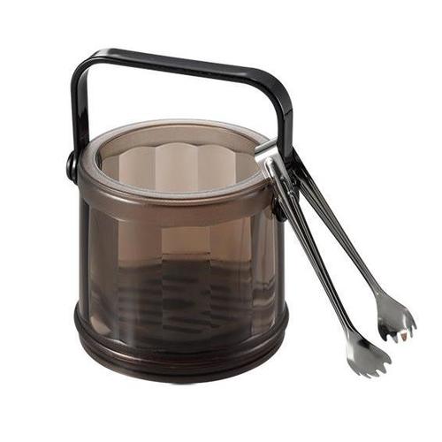 弁慶2重アイスペール1.35Lスモークブラウン×4