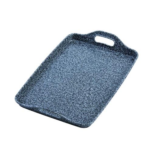 ビニールコーティング脇取盆(大理石)中