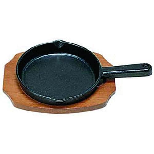 Sステーキ皿手付丸型B15cm 3セット