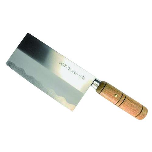 関鍔蔵作丸木柄中華包丁7インチ