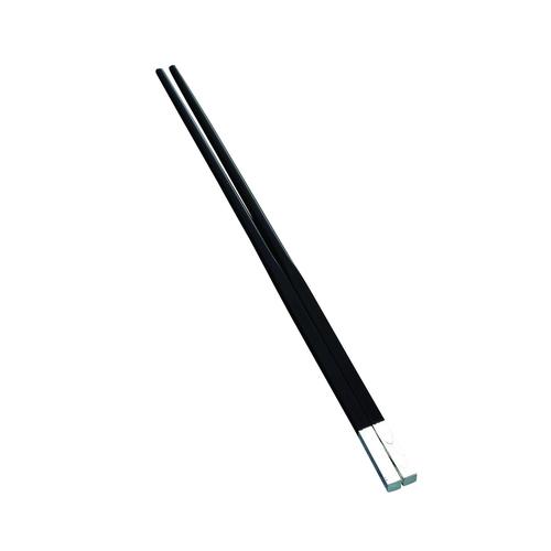 燕舞黒檀箸山水銀キャップ先太タイプ 9セット