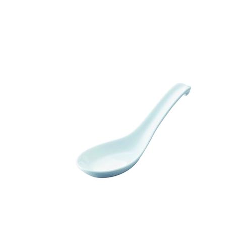 強化白磁カギ付レンゲ(ラーメン兼用) 22セット