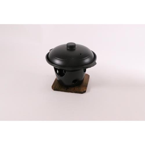 HB−5222陶器製陶板焼コンロ付セット