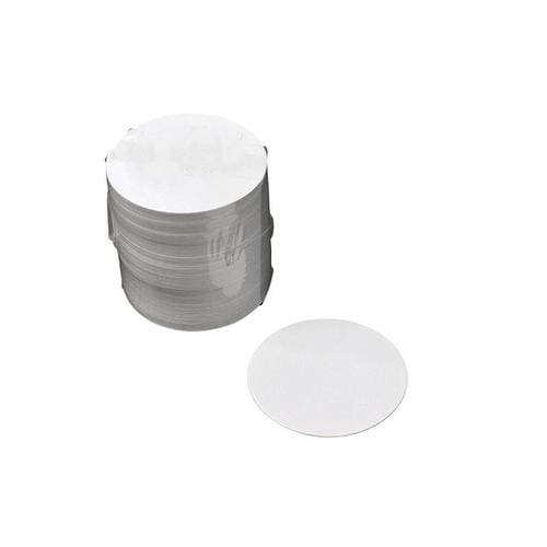 白丸コースター絹目入りφ90100枚入×8