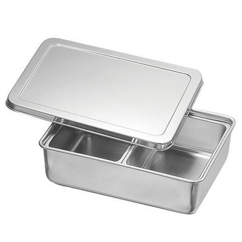 KO18−8調味料入バット2ッ組(舟形中子付)×5