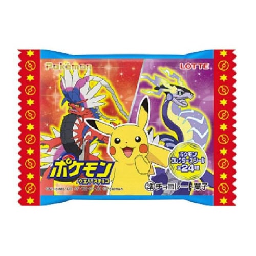 ロッテ ポケモン ウエハースチョコ 1枚x30