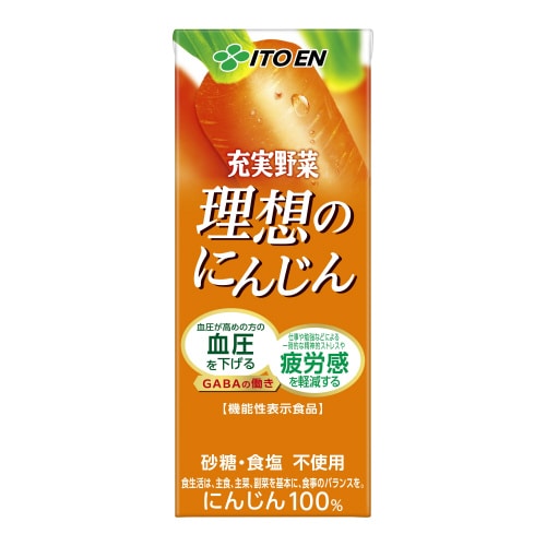 充実野菜理想のにんじん 200ml×24本