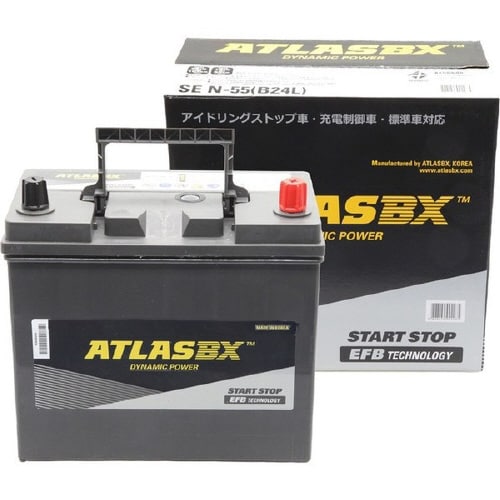 国産車バッテリー AT N−55