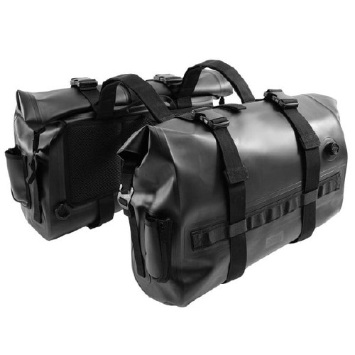 オートバイ用防水ツーリングバッグDBT640−BK