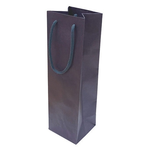 ワインバッグ 1本用 ネイビー 1パック(5枚入)