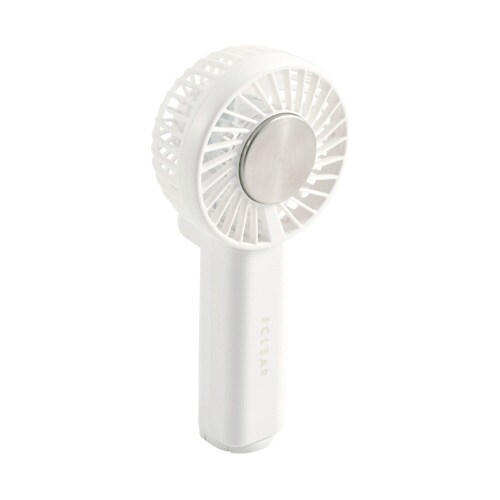 ハンディファン 冷却プレート 携帯扇風機 ホワイト