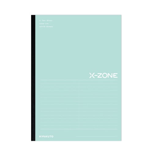 ノートクロスゾーンB5A罫ミント30枚×10