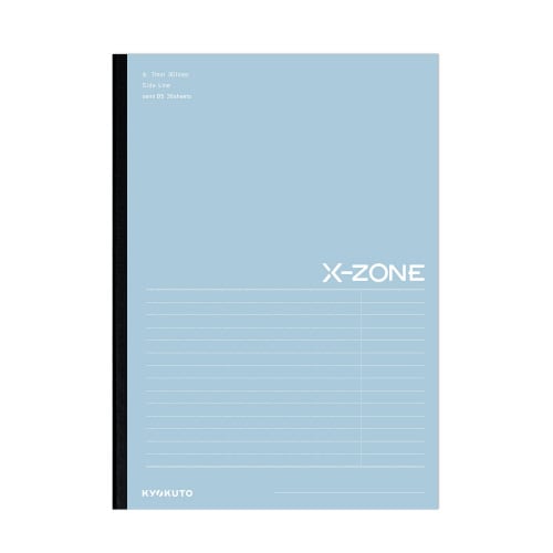 ノートクロスゾーンB5A罫ブルー30枚×10
