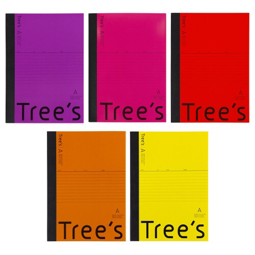 ノートTreesB5A罫30枚5冊束×24