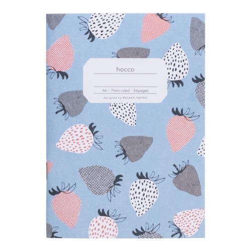 ノートhoccoA6いちご28枚×10