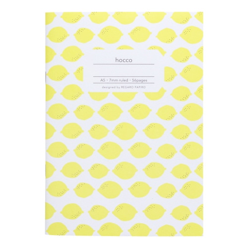 ノートhoccoA5レモン28枚×10