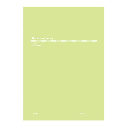 ノートスリムノートB5ライトG16枚×15