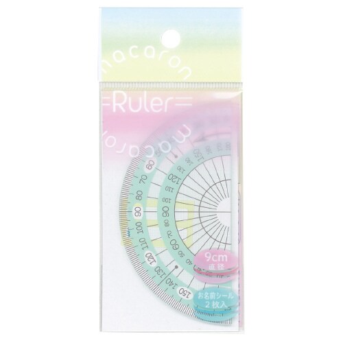 マカロンルーラー(分度器)ピスタチオ×5