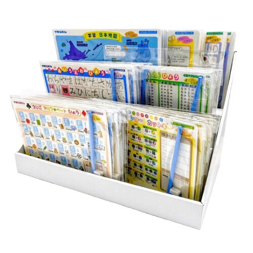 かきけしできる下敷き消しゴムディスプレイセット