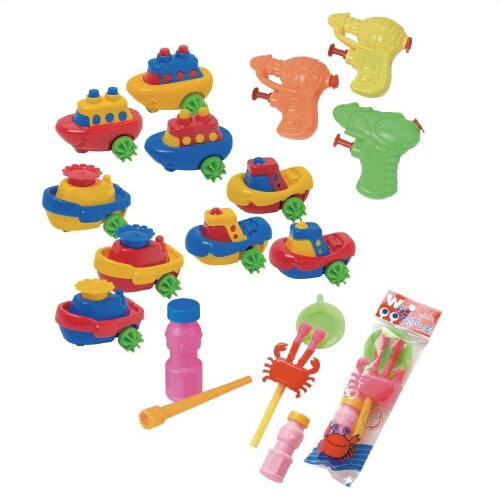 【200個】シャボン玉&水遊びおもちゃセット