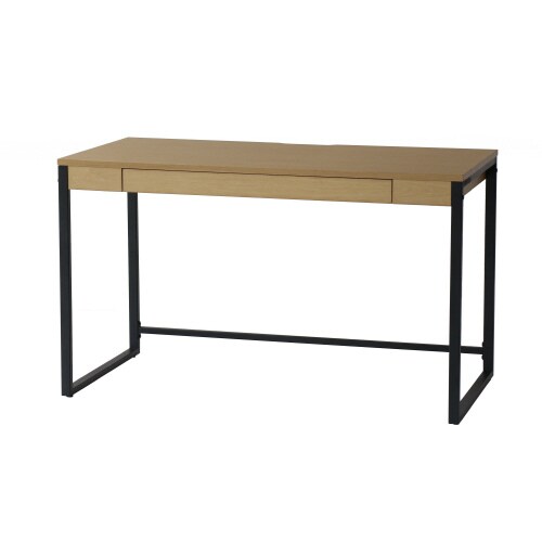 シンプルデスク ナチュラルブラック