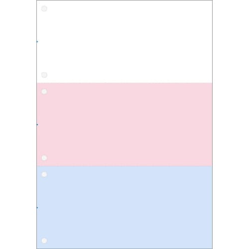 A4CF3−6 A4色付 三面単票6穴