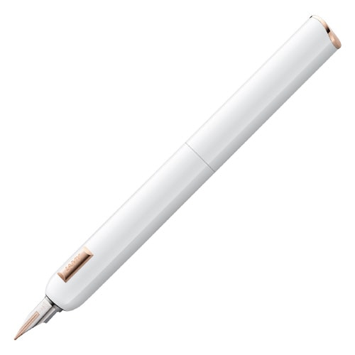 LAMY 万年筆 ダイアログCC M 白 金