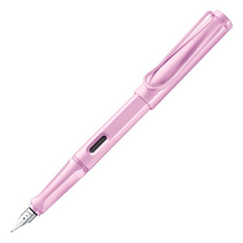 LAMY 万年筆 サファリ M ライトローズ