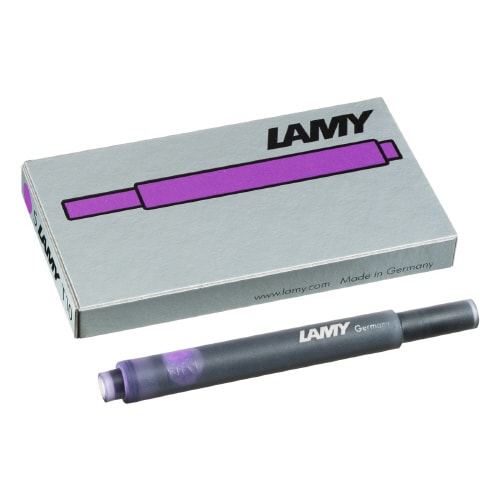 LAMY万年筆カートリッジ(5本入)T10 紫×2