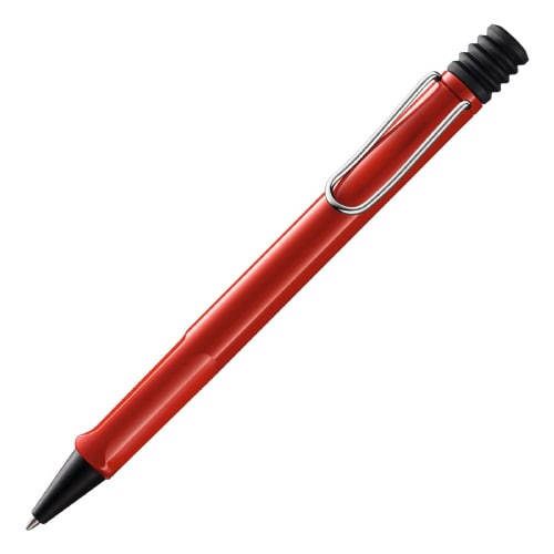 LAMY ボールペン サファリ M 赤 M16黒