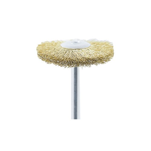 10本入 真鍮ブラシ/平型φ25