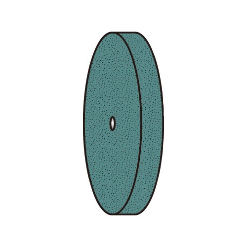 10枚入 グリーン砥石ホイールφ25X1.5