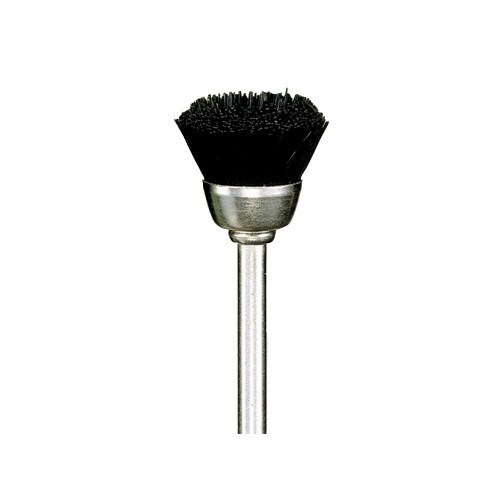 10本入 ブタ黒毛ブラシ/カップ型φ12X7