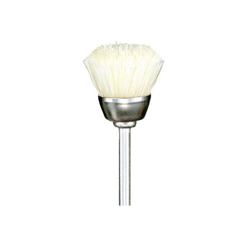 10本入 ブタ白毛ブラシ/カップ型φ7X5