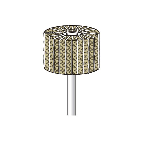 軸付クッションサンダー/放射タイプ #400