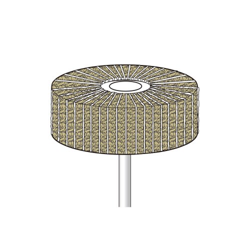 軸付クッションサンダー/放射タイプ #180