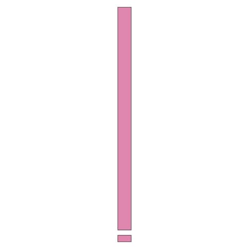 ルビーストーンスティック中目 100X6X3