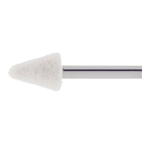 軸付フェルトバフ φ10x12 傘型