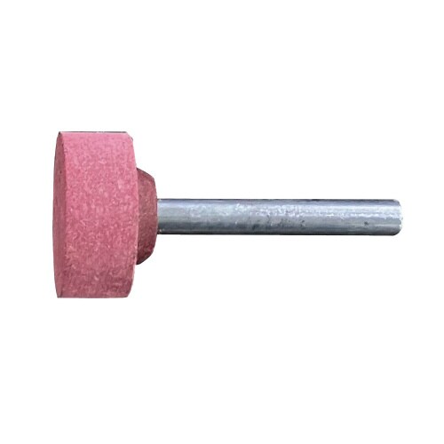 軸付ゴム砥石 φ40x10#120 平型