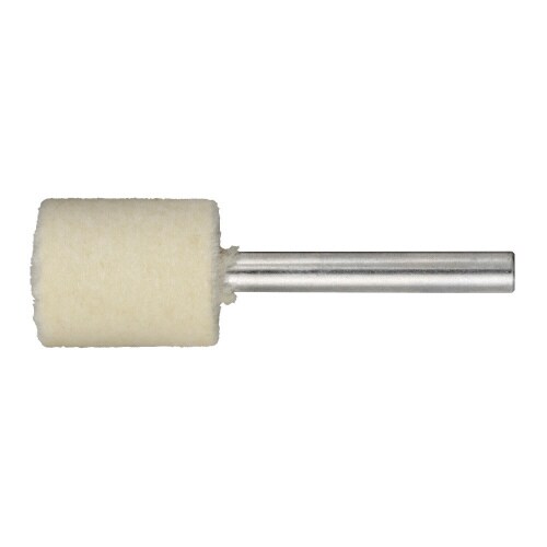 軸付フェルトバフ φ25x30 円筒型