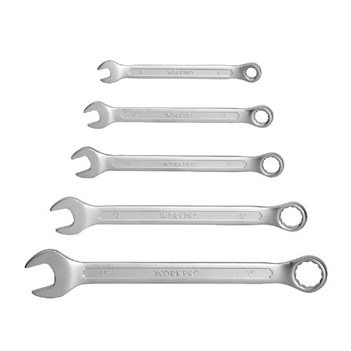 5本組 オフセットコンビネーションレンチ 6ー15