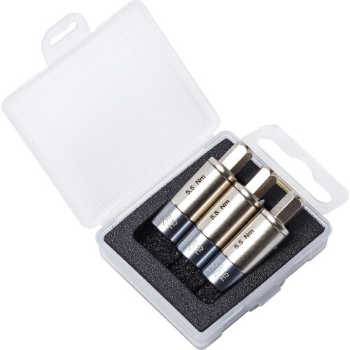 3本組 1/4HEXトルクアダプター 5.0Nm