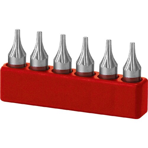 6本組 1/4 ヘクスローブショートビットTX10