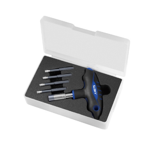 6点組 T型ハンドル・IPビットセット 2.0Nm